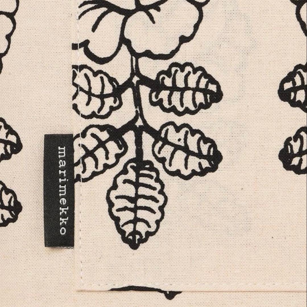 国内正規品 新品 マリメッコ ヴィヒキルース エプロン ブラック