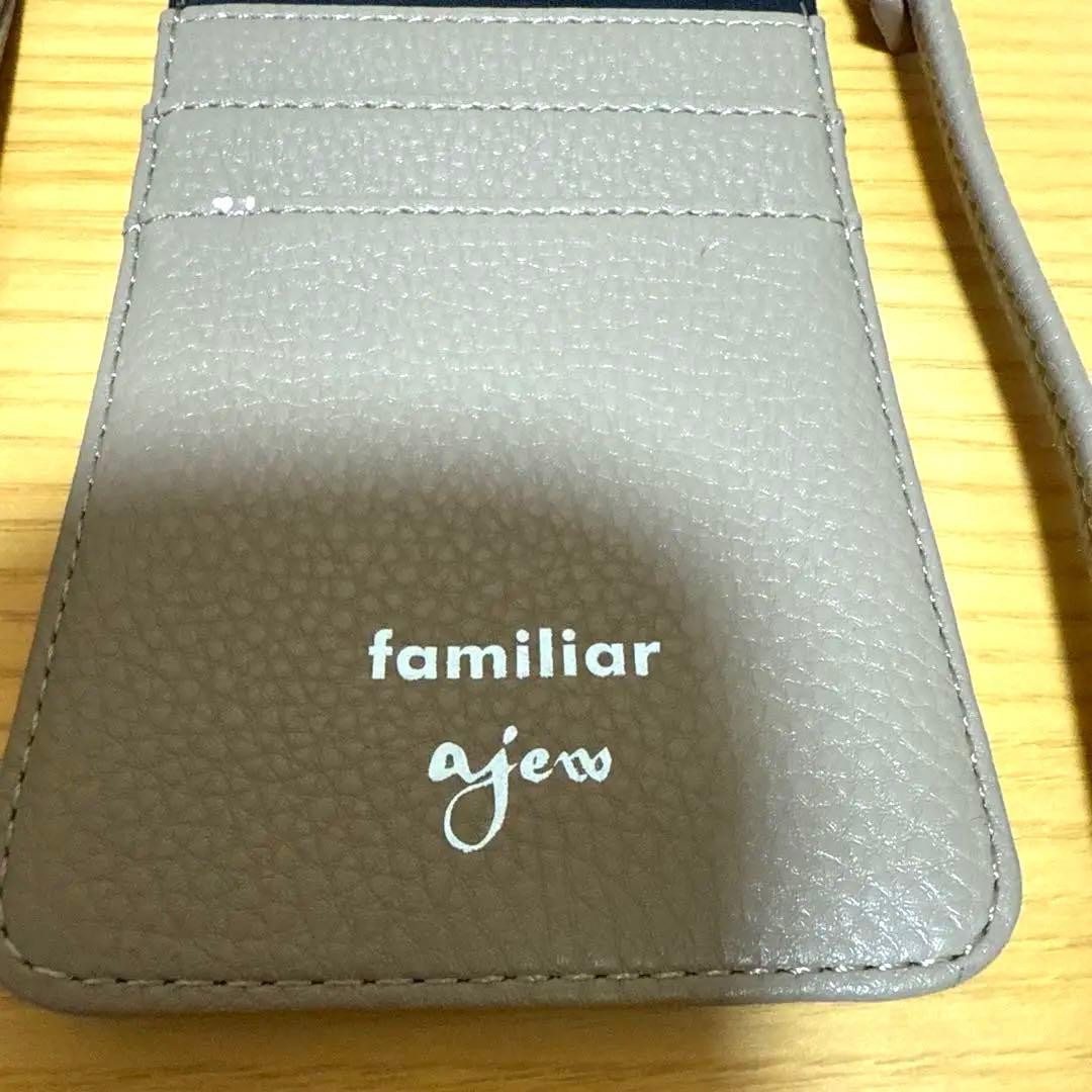 【美品】エジューファミリアコラボiPhoneケースマルチS