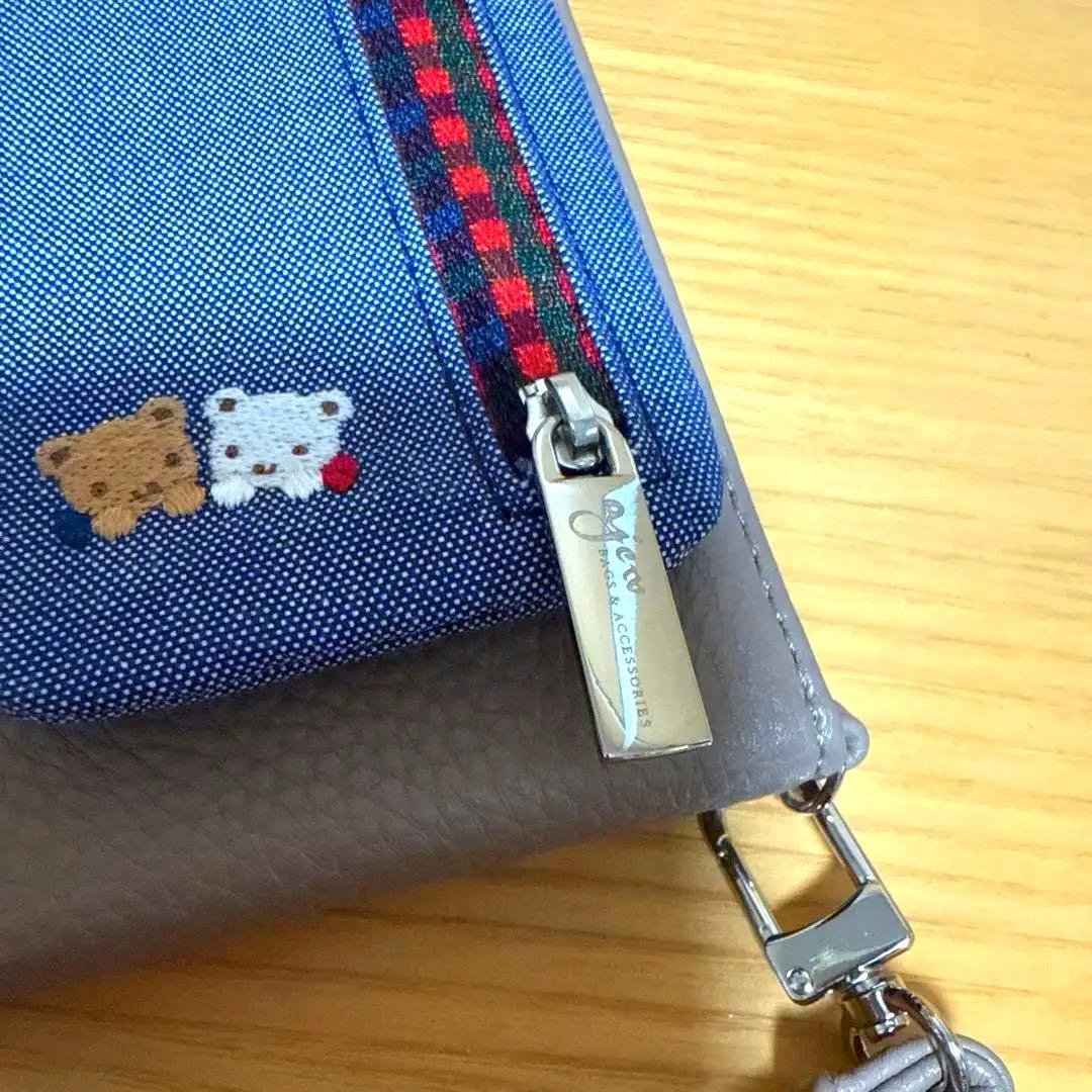 【美品】エジューファミリアコラボiPhoneケースマルチS