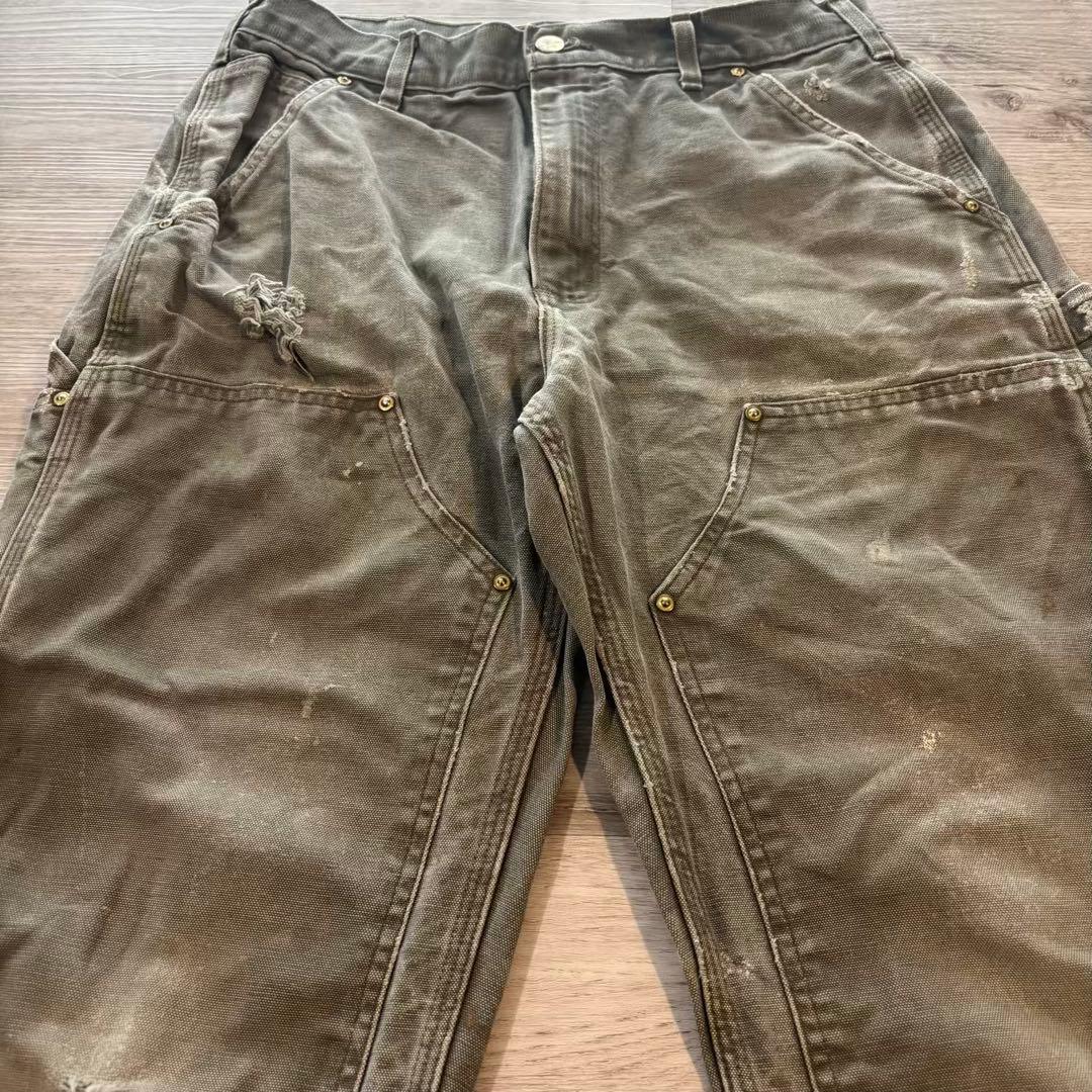 K*N様 USA製 Carhartt B01 ダブルニー MOS フェード ペン