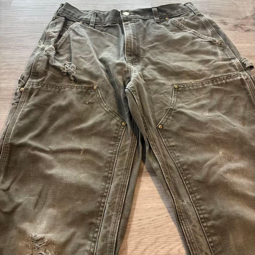 K*N様 USA製 Carhartt B01 ダブルニー MOS フェード ペン