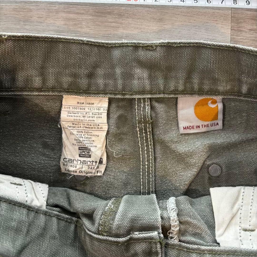K*N様 USA製 Carhartt B01 ダブルニー MOS フェード ペン