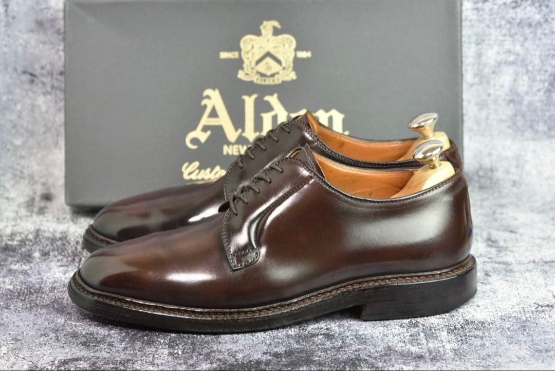 オールデン　コードバン　#990　7D　ダークバーガンディ　バリーラスト　袋付