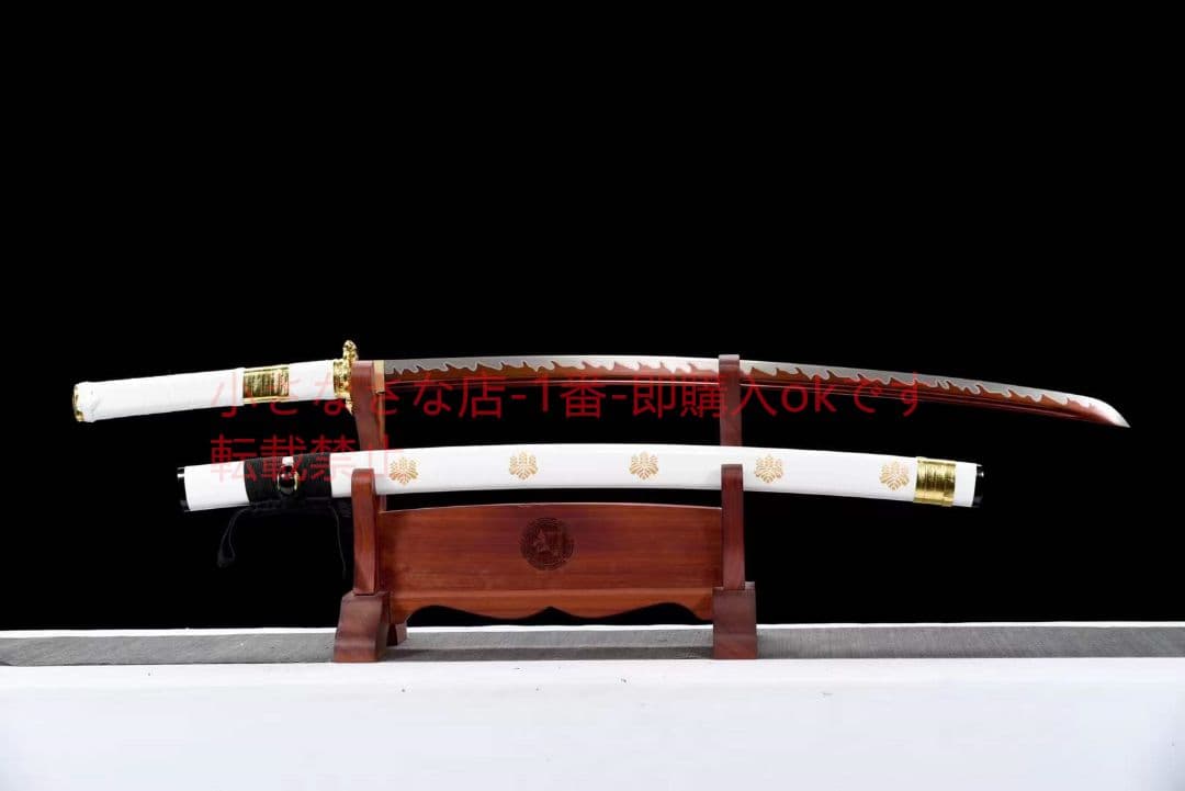 『白閻魔』武具　刀装具　日本刀　模造刀 居合刀