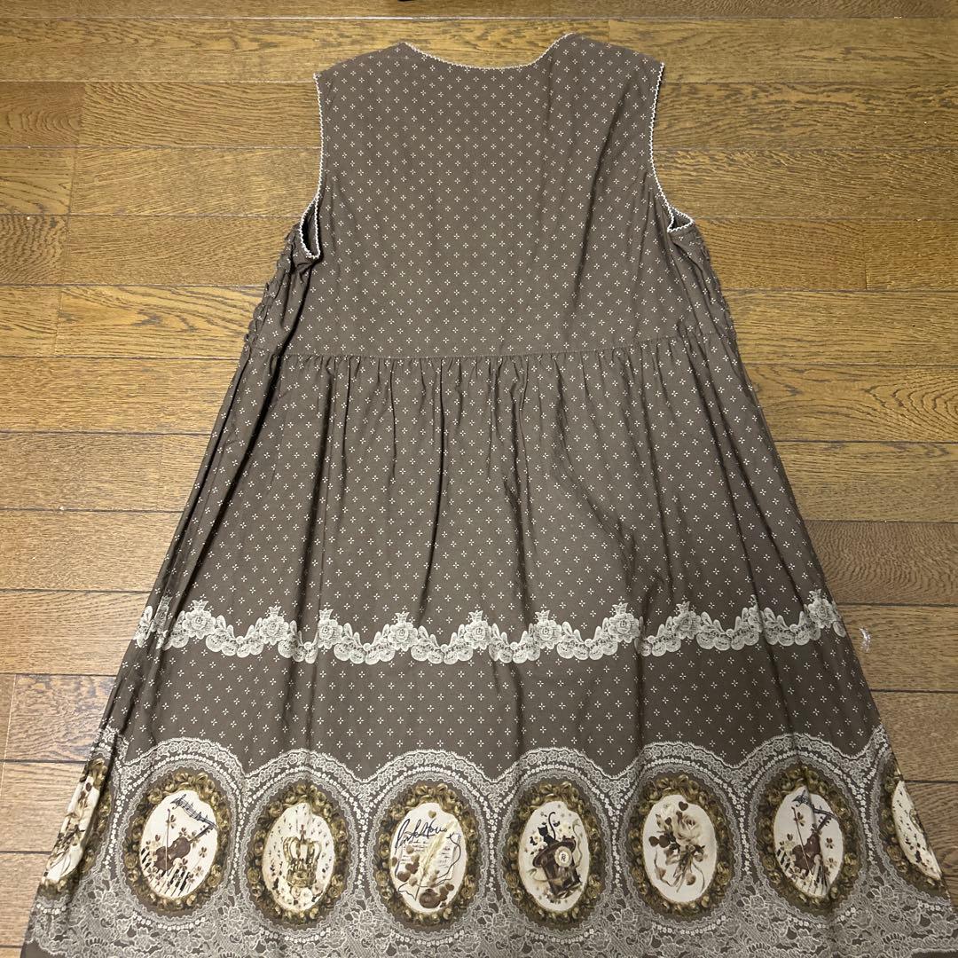 ピンクハウス　チュニック　茶　フリル