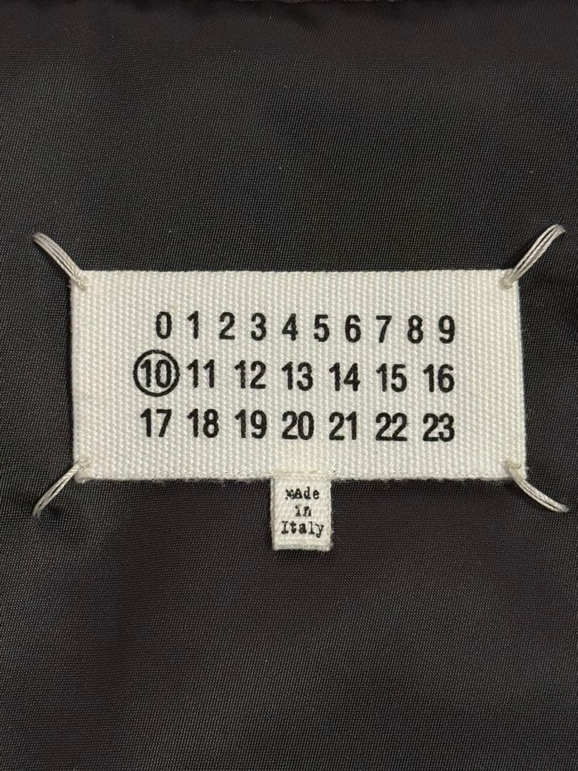 Maison Margiela ハの字レザーボンバージャケット