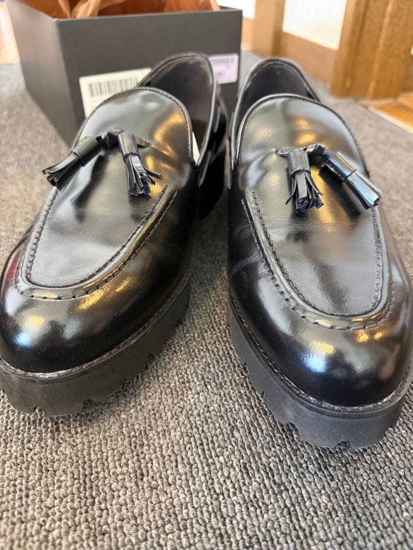 靴 KENFORD K026 TANK SOLE TASSEL LOAFERS