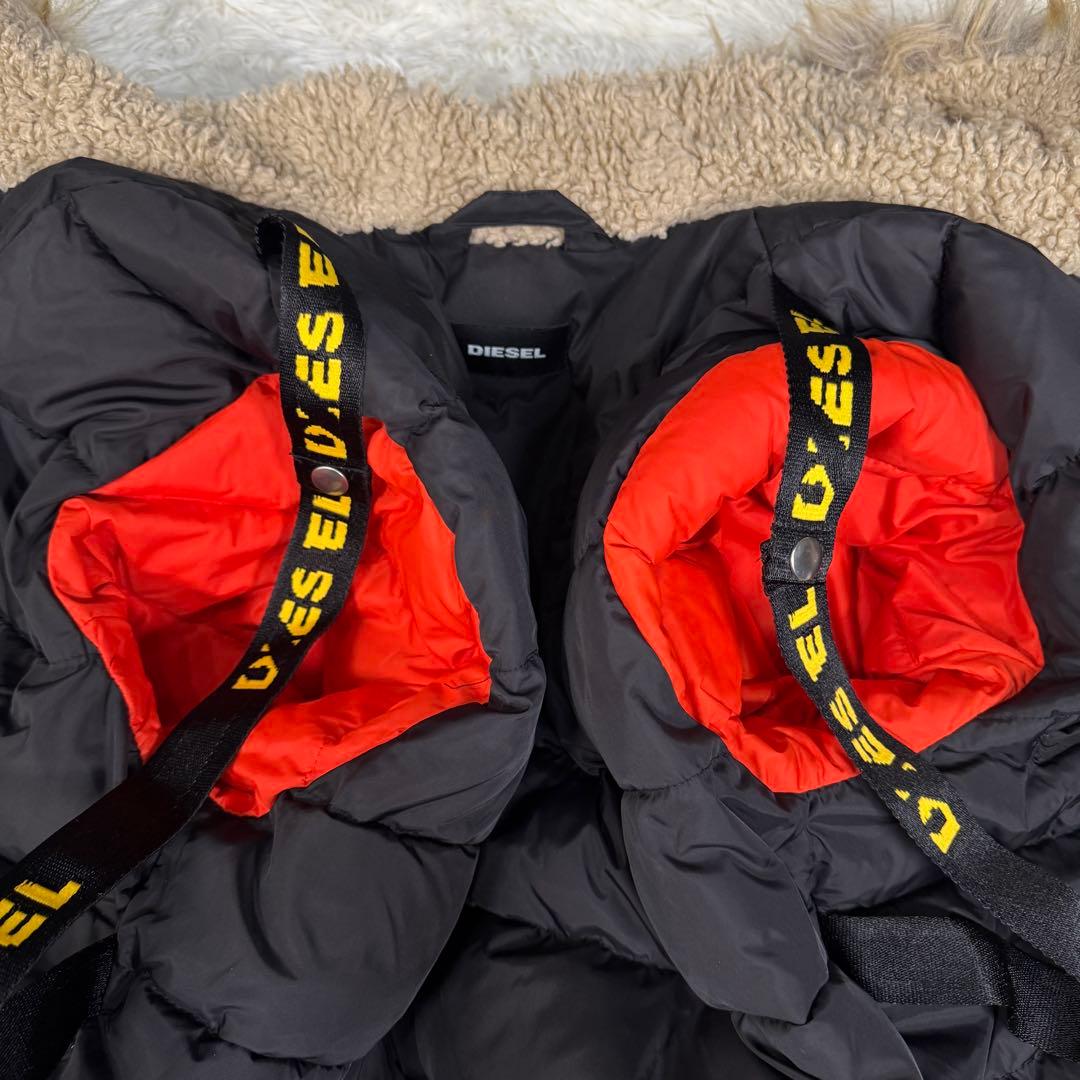 美品 DIESEL ブレイブマン 裏ボア N-2B MA-1 フライトジャケット