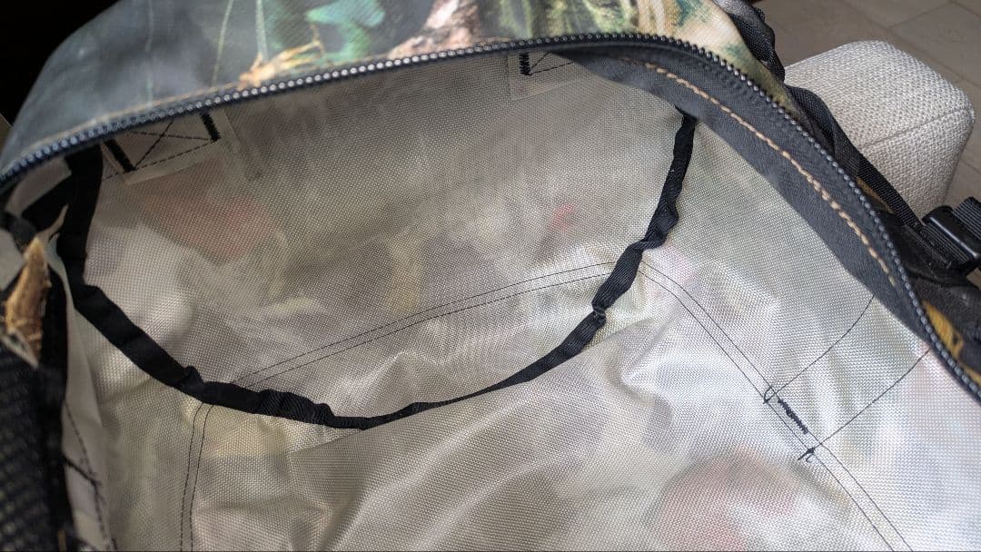 希少美品✨️限定柄　ノースフェイス　ダッフル S セピアブラウンハイカープリント