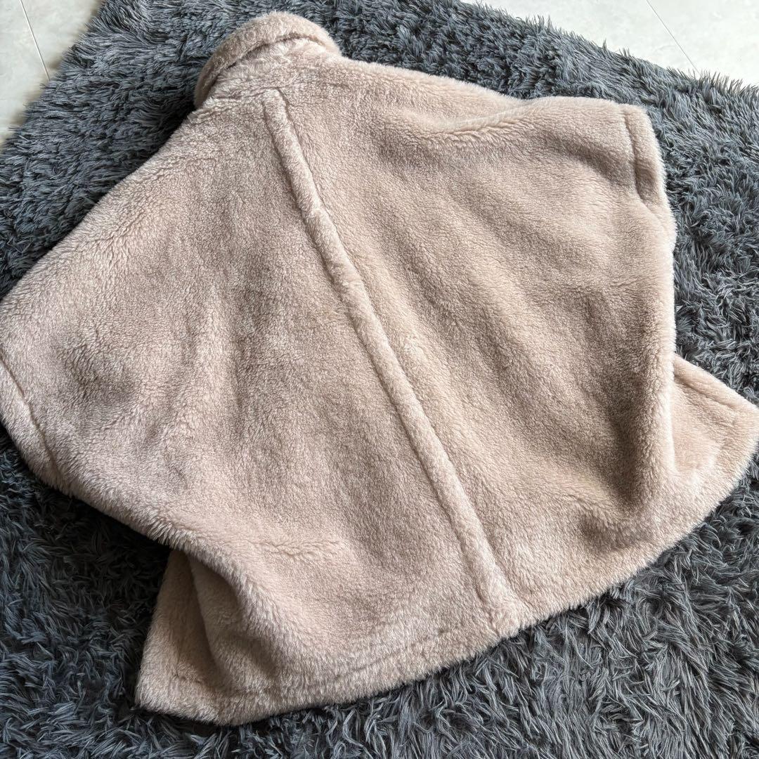 美品✨MaxMara Tebe1 テディケープ サンドベージュ アルパカ・シルク