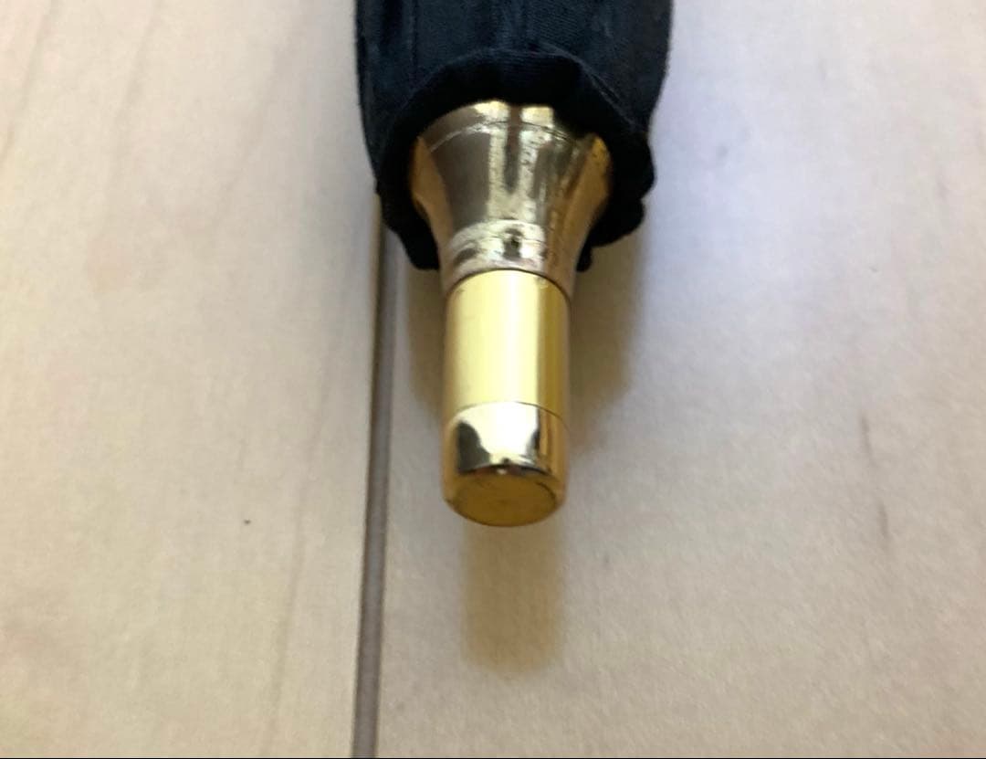 CELINE 日傘 綿 ブラック 手開き 美品