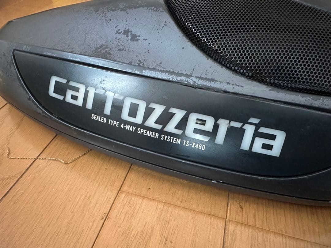 カロッツェリア 置き型4wayスピーカーTS-X480 音出し確認済ジャンク扱い