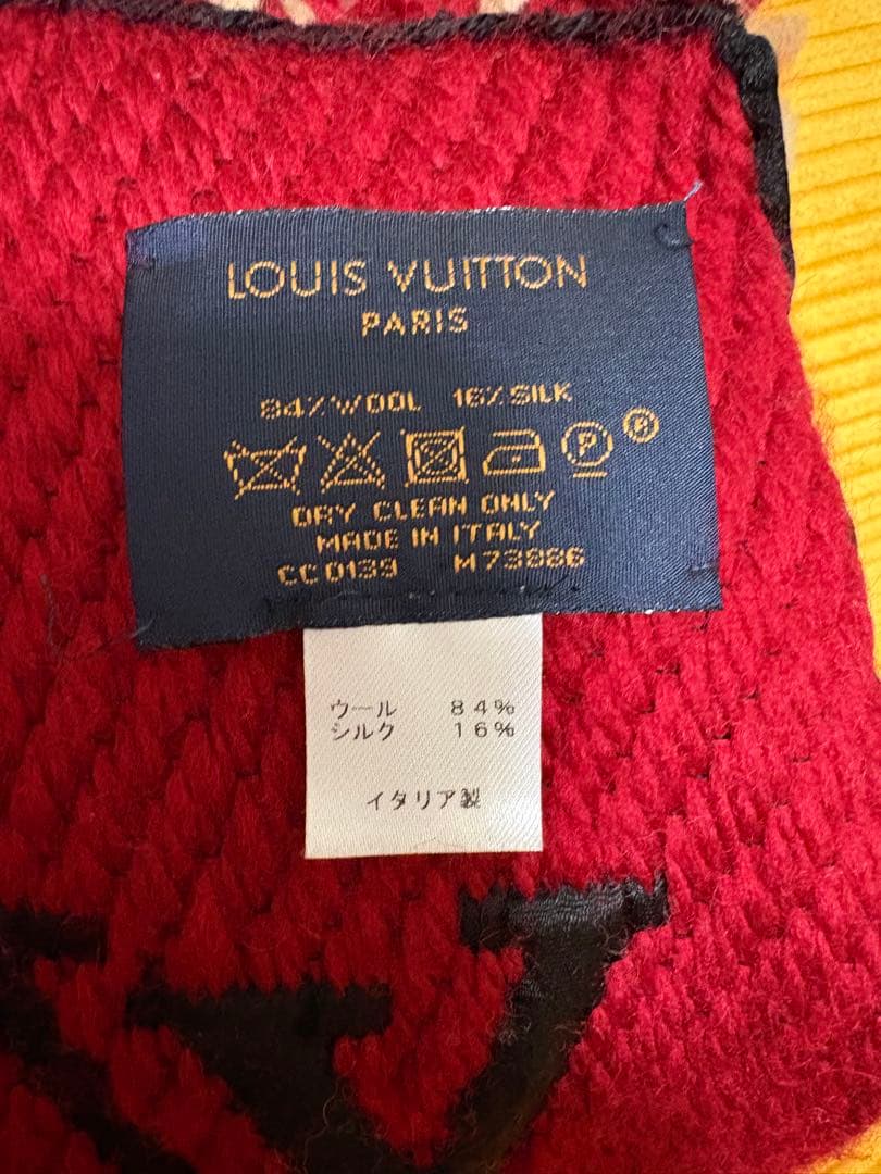 LOUIS VUITTON ルイヴィトン マフラー エシャルプ・ロゴマニア