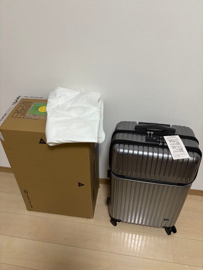 【870】ACE タッシェ 59L スーツケース ストッパー機能