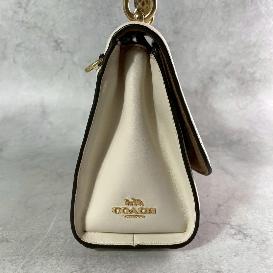 ✨美品✨コーチ　ティリー　トップハンドル　サッチェル　ハンドバッグ　2way