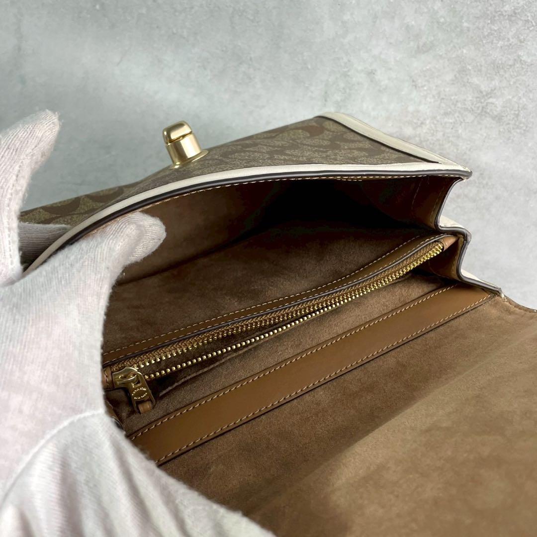 ✨美品✨コーチ　ティリー　トップハンドル　サッチェル　ハンドバッグ　2way