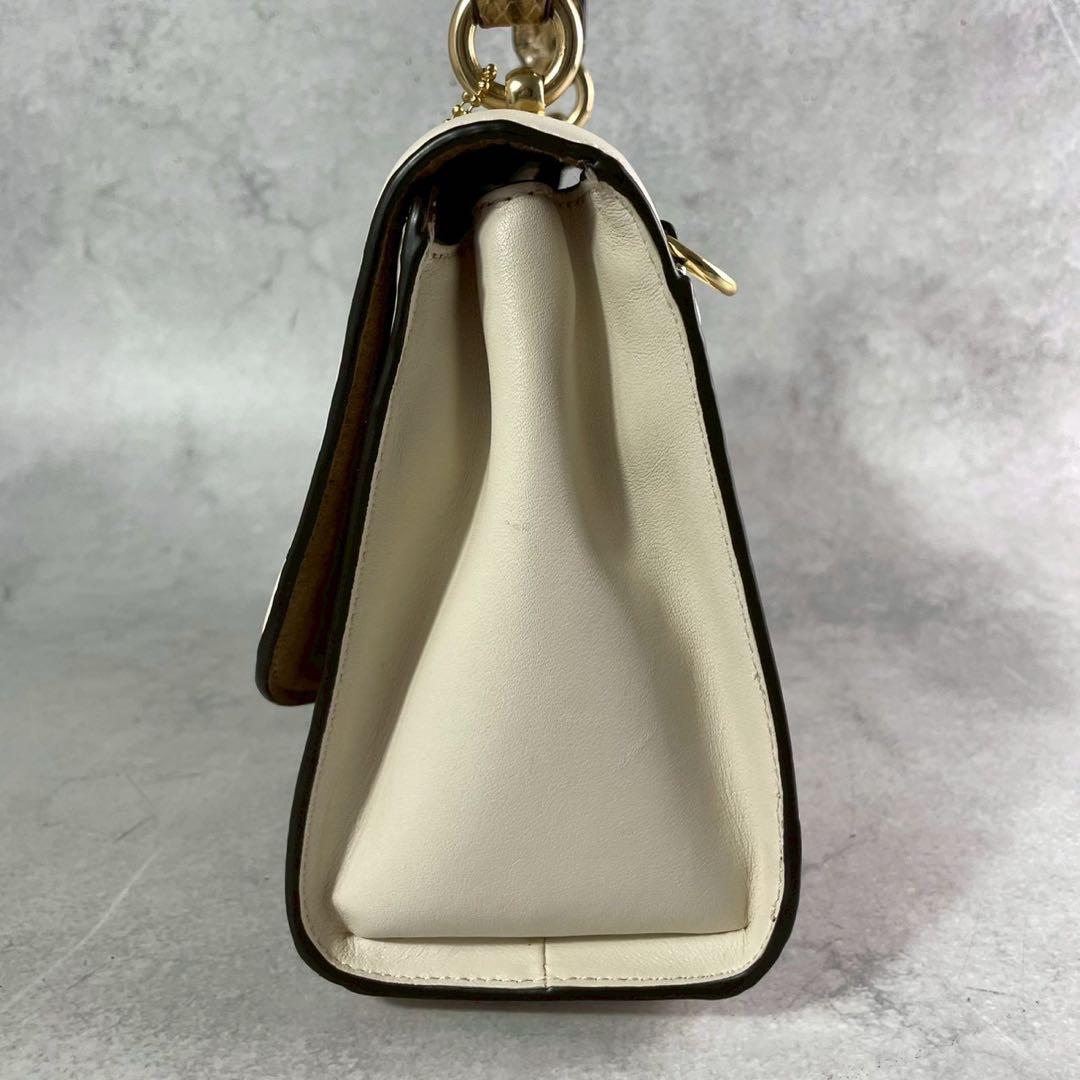 ✨美品✨コーチ　ティリー　トップハンドル　サッチェル　ハンドバッグ　2way