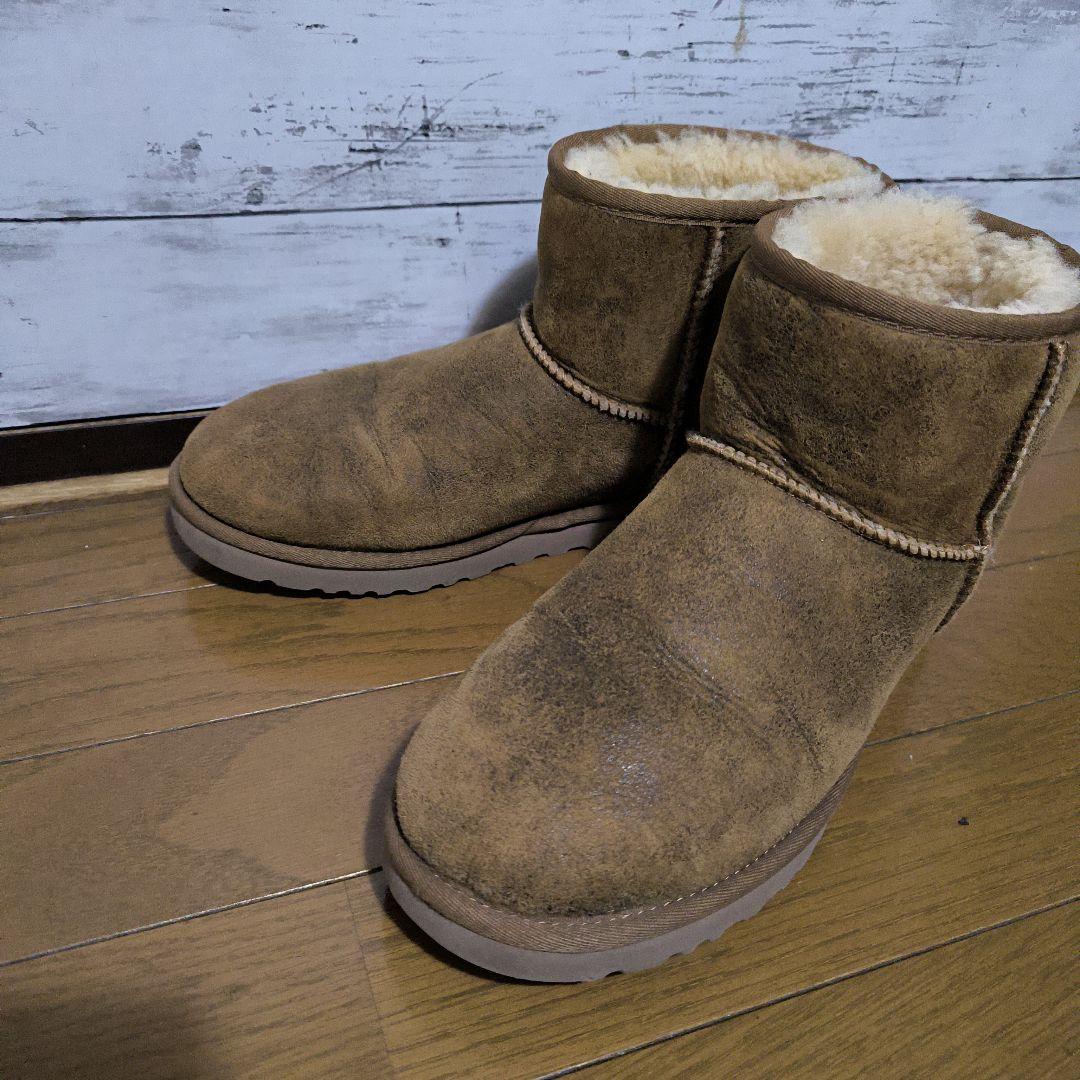 ズ*@様 美品　アグ　クラシックミニボンバー　ムートンブーツ