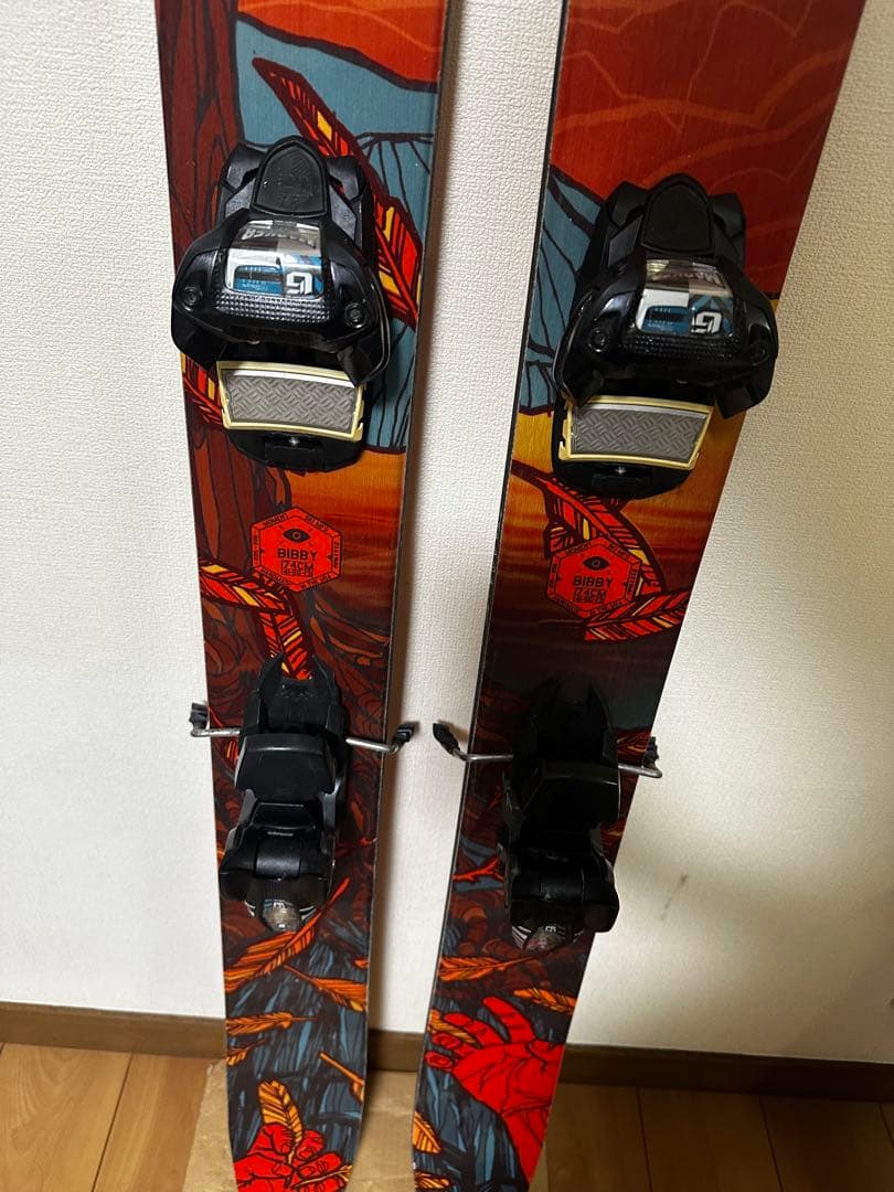 Moment BIBBYモーメントスキー板　175センチ　パウダー