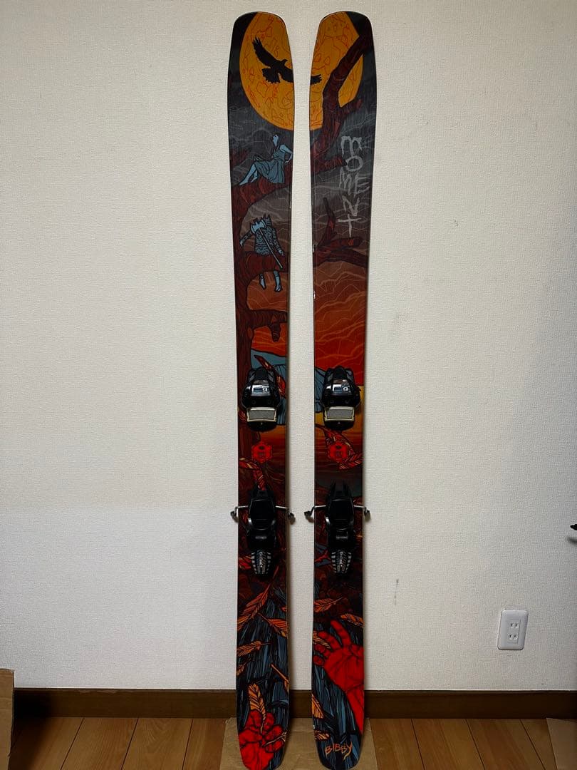 Moment BIBBYモーメントスキー板　175センチ　パウダー