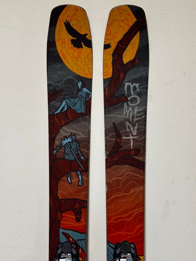 Moment BIBBYモーメントスキー板　175センチ　パウダー