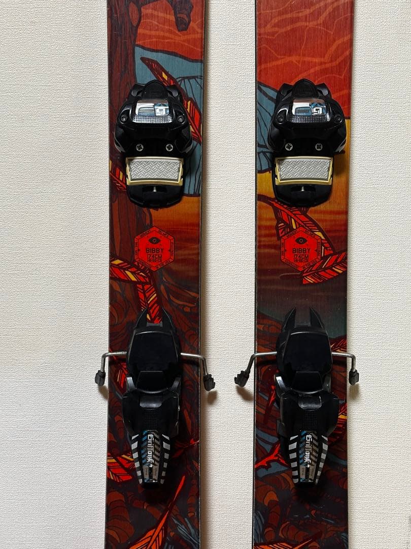 Moment BIBBYモーメントスキー板　175センチ　パウダー