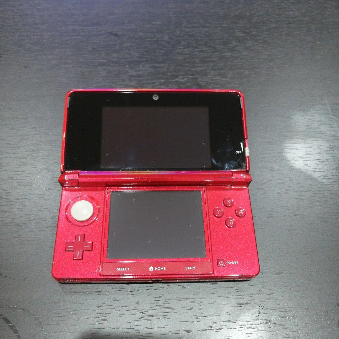 ニンテンドー3DS フレアレッド 本体