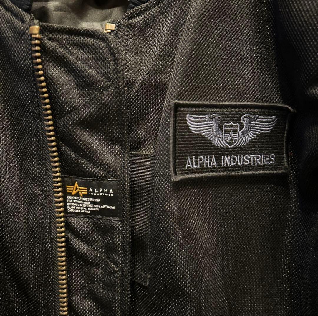 ［美品］ALPHA INDUSTRIES フライトジャケットL