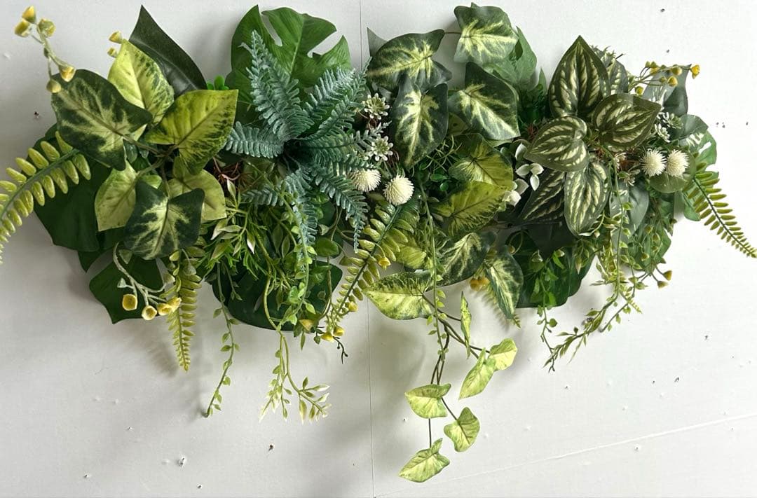 光触媒加工　抗菌消臭ウォールグリーン　board NO.29.30