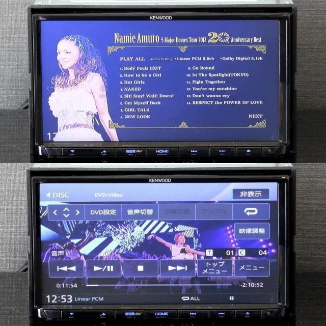 地図2024年春最新版彩速ナビMDV-L404 地デジ/DVD/CD→SD録音