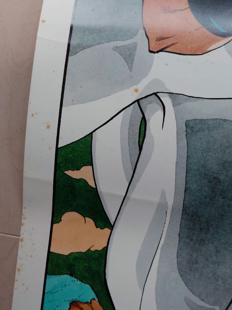 【鳥山明の世界】複製原画ポスター　B2サイズ　ドラゴンボール　悟空&フリーザ