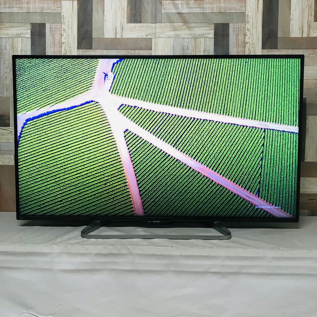 即日受渡❣️全国送料込シャープ55型テレビYouTube.Netflix視聴可