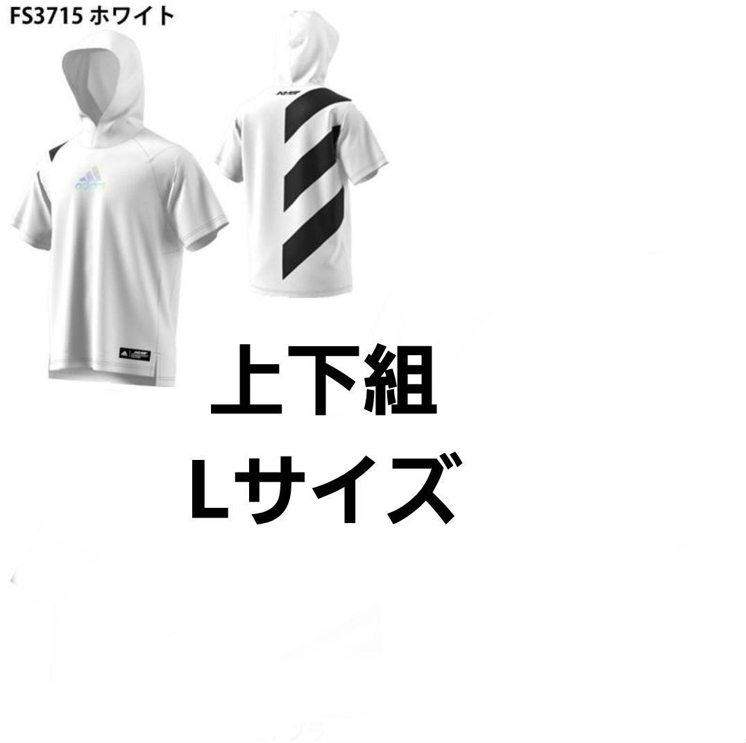 ★新品未使用★ アディダス 5-TOOL 半袖Tフーディー&7分丈パンツ上下組