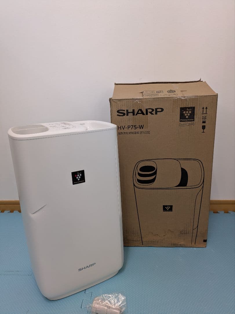 【未使用・訳あり】SHARP HV-P75-W 加湿器 ホワイト