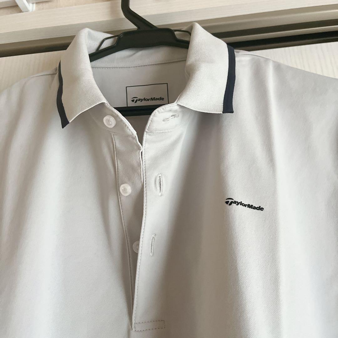 TaylorMade ポロシャツ XO ライトグレー　ゴルフ