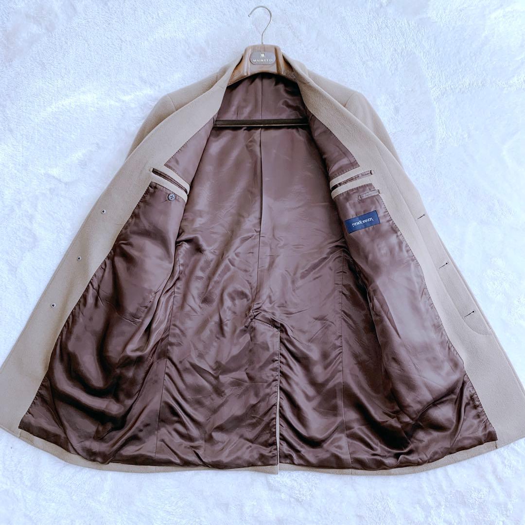 【kennybear】極美品 ニューヨーカー キャメル カシミヤウール