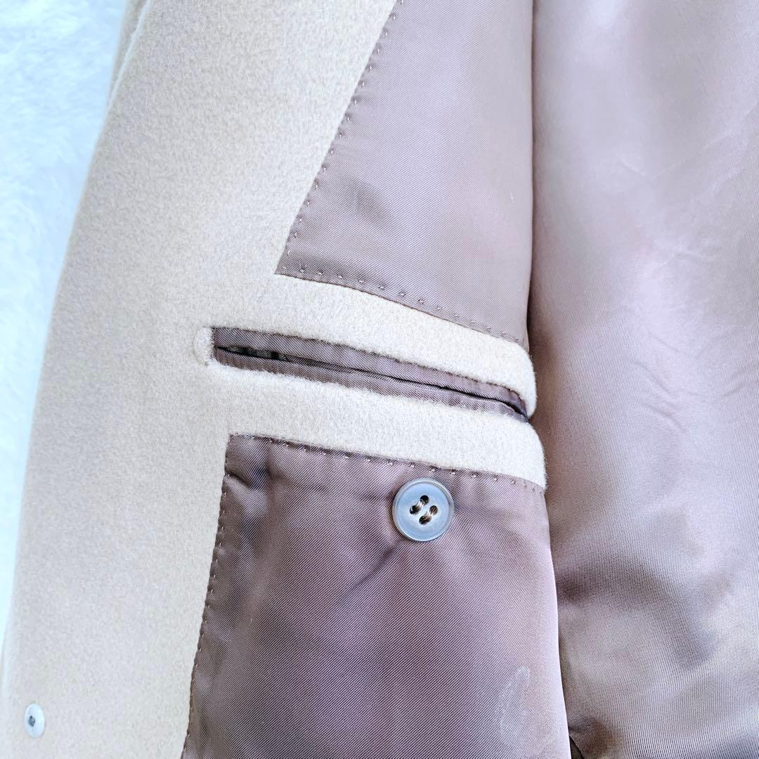 【kennybear】極美品 ニューヨーカー キャメル カシミヤウール