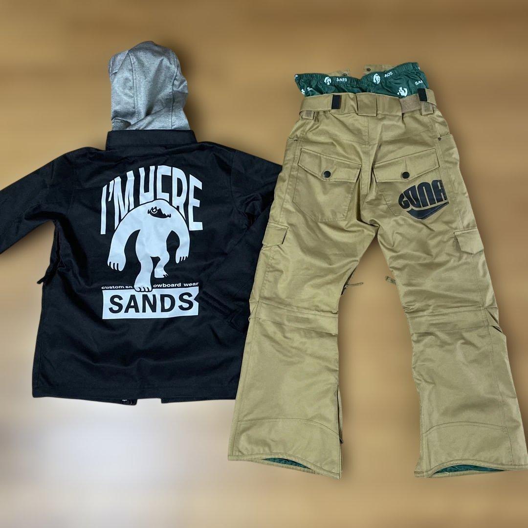 sands スノーボードウェアセット 上M下Sサイズ