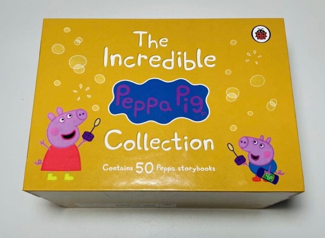 PeppaPig 黄箱　青箱　赤箱　3点　ペッパピッグ　クリスマスプレゼント