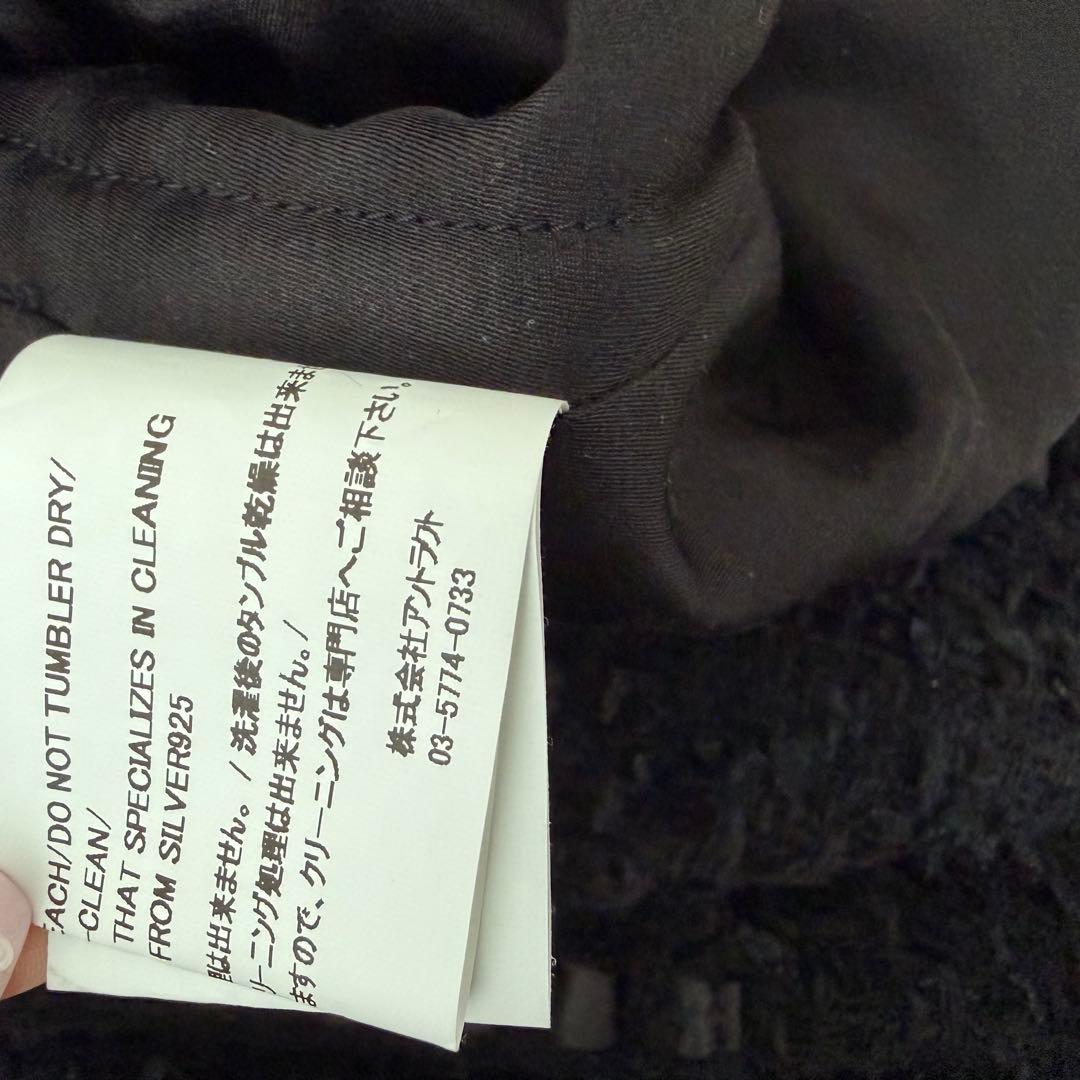 READY MADE ツイードジャケット ハートボタン 黒