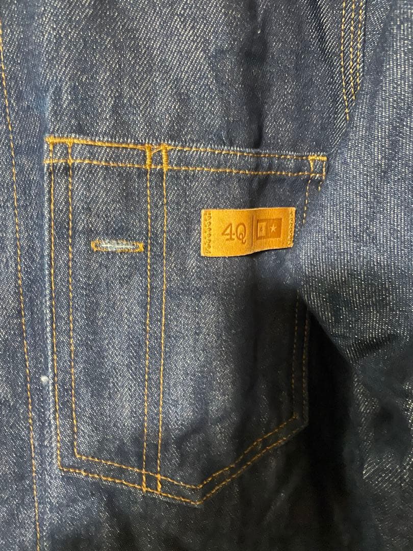 USデニム カバーオール FOURSTAR × 4Q デニムジャケット