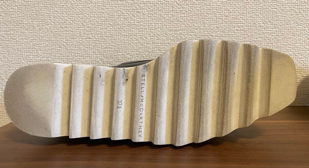 ステラ マッカートニー　エリスプラットフォームレースアップシューズ37 1/2