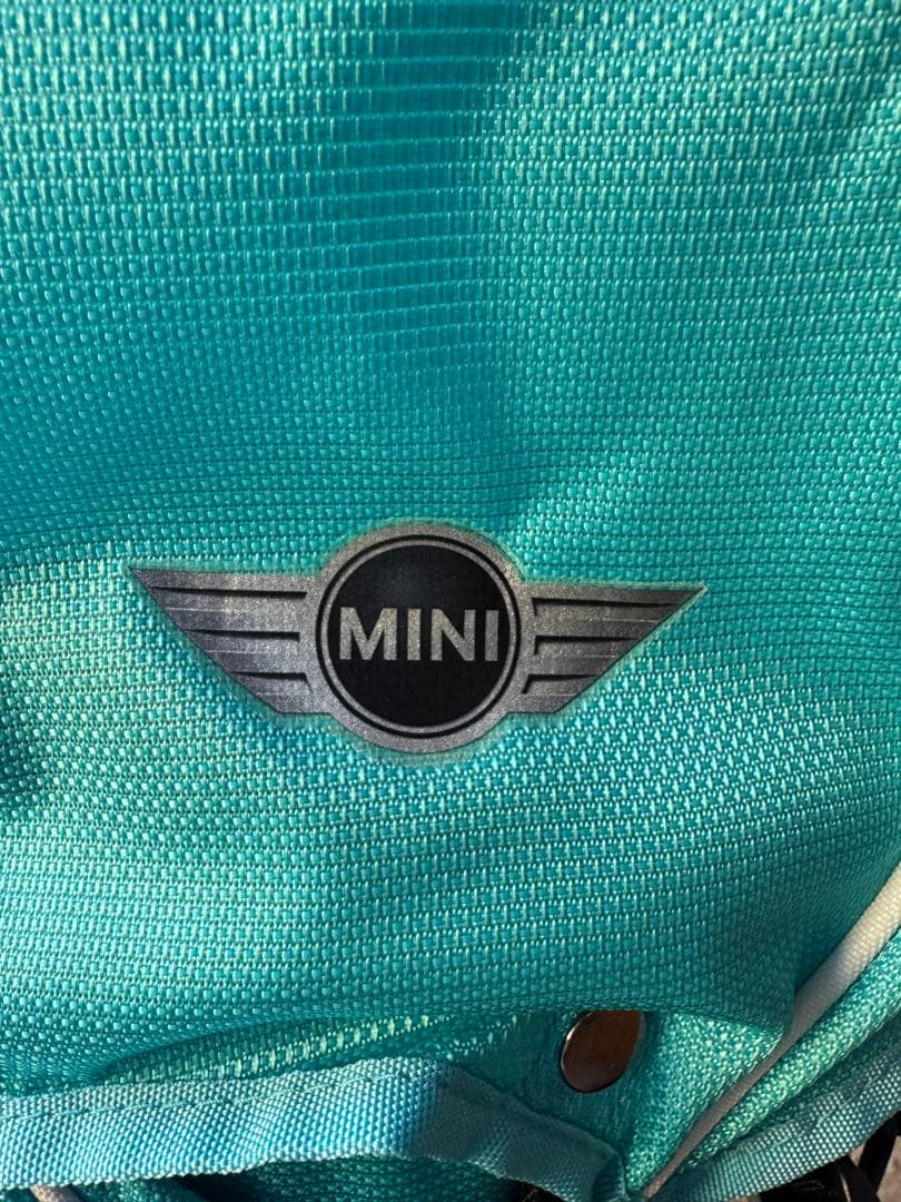 希少　美品　ミニ×プーマ コラボ　スタンド式　キャディバッグ　ティファニーブルー