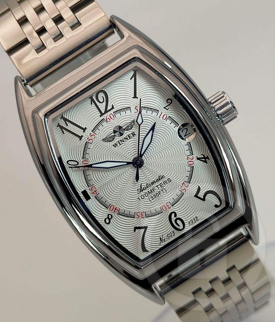 タイガーご予約品【機械式自動巻き/新品】裏スケ ７連ss