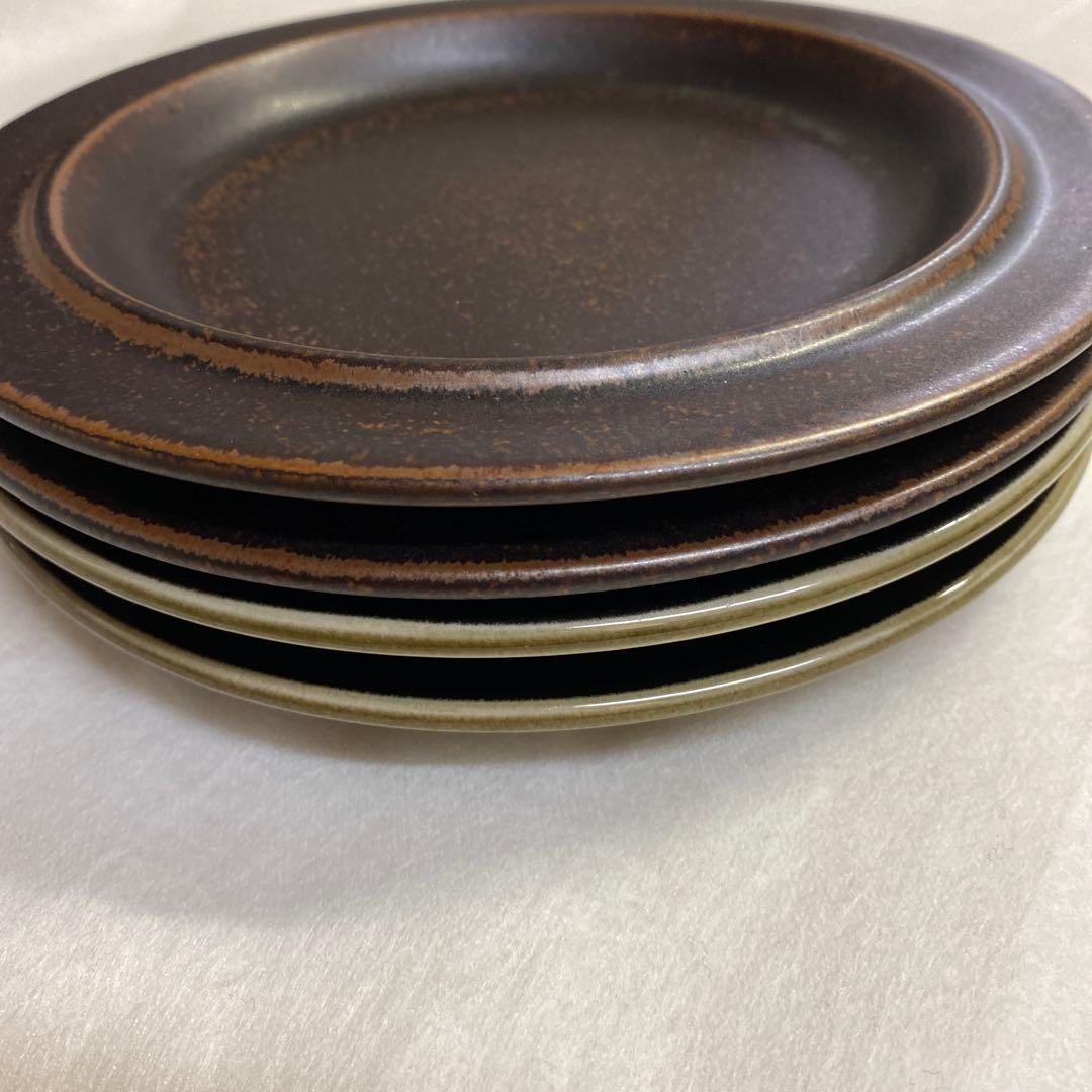 ARABIA ルスカ（2枚）＆コスモス（2枚）20cmプレート4枚 北欧