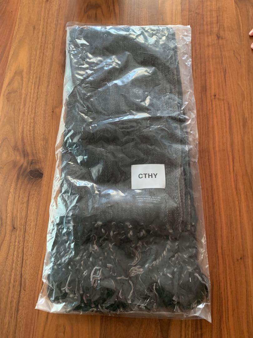 新品　CTHY YAK WOOL FRINGE STOLE ヤクウールストール