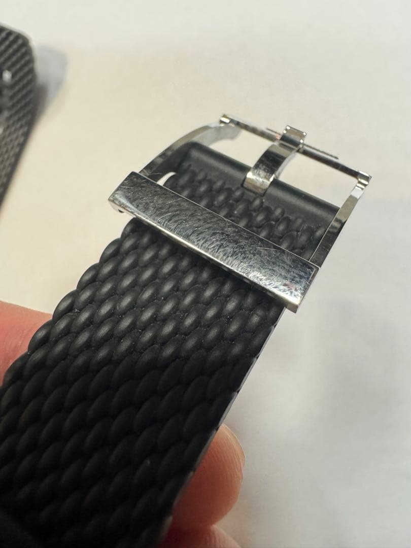 BREITLING ブライトリング ブラックラバーベルト 22-20 ブラック