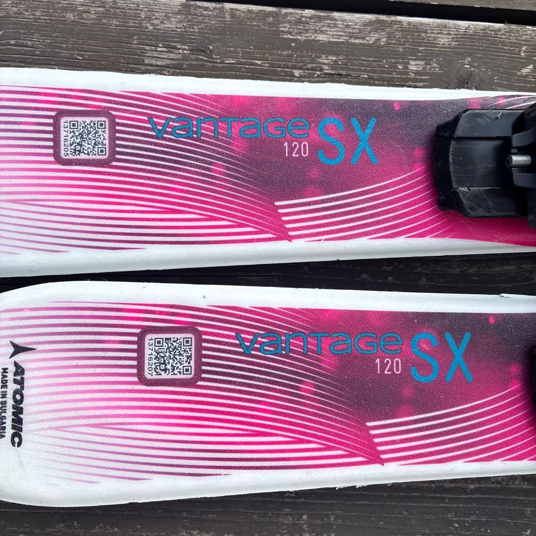 Atomic スキー板 ピンク/ホワイト