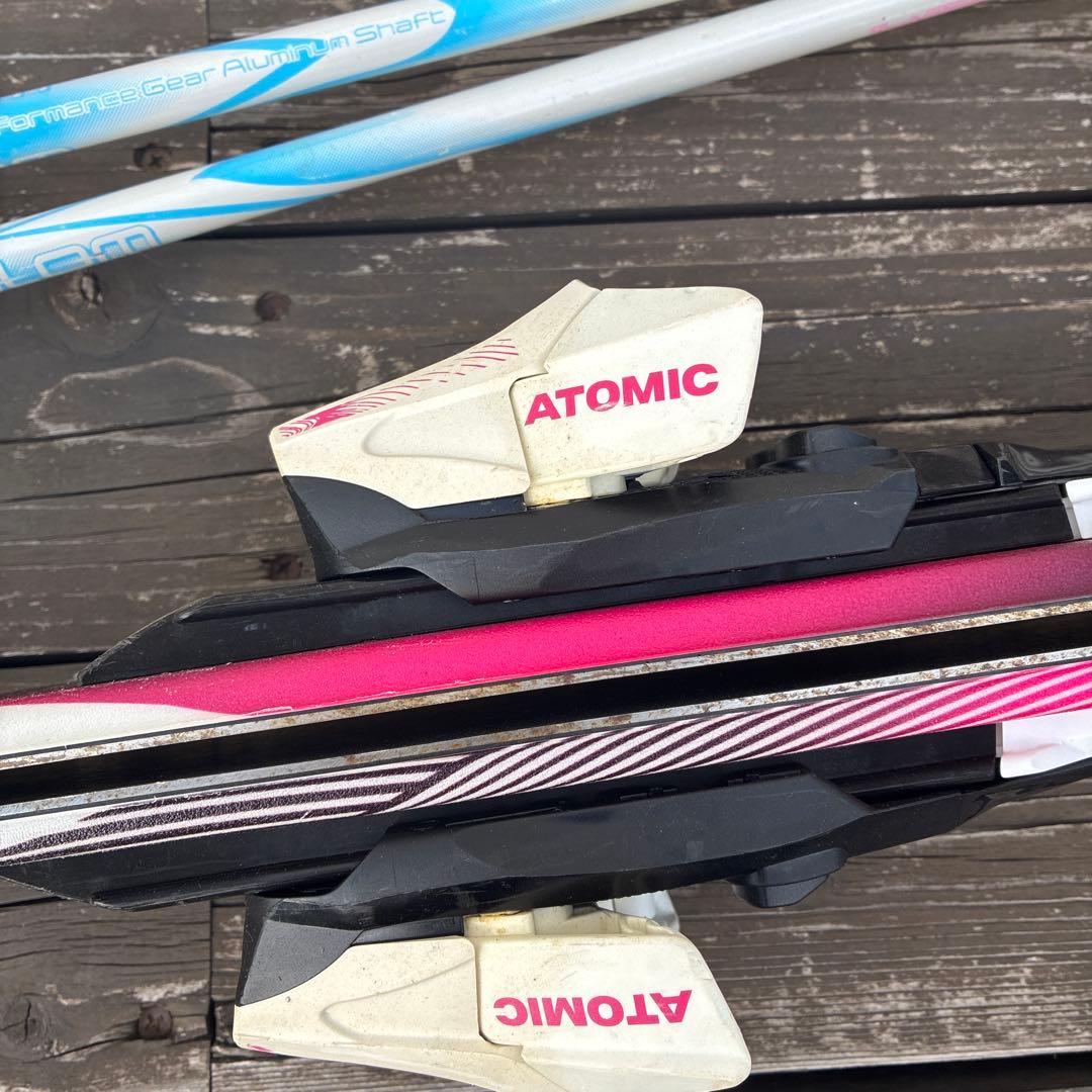 Atomic スキー板 ピンク/ホワイト