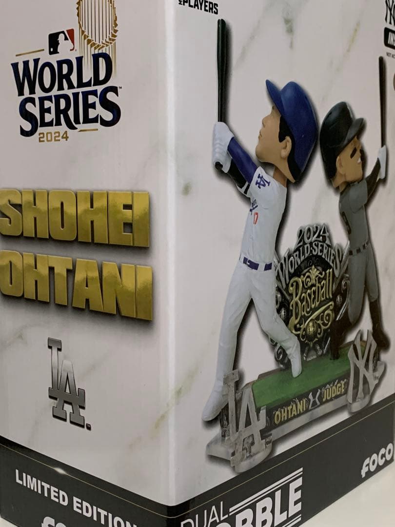 2024 WORLD SERIES 開催記念ボブルヘッド 大谷&JUDGE